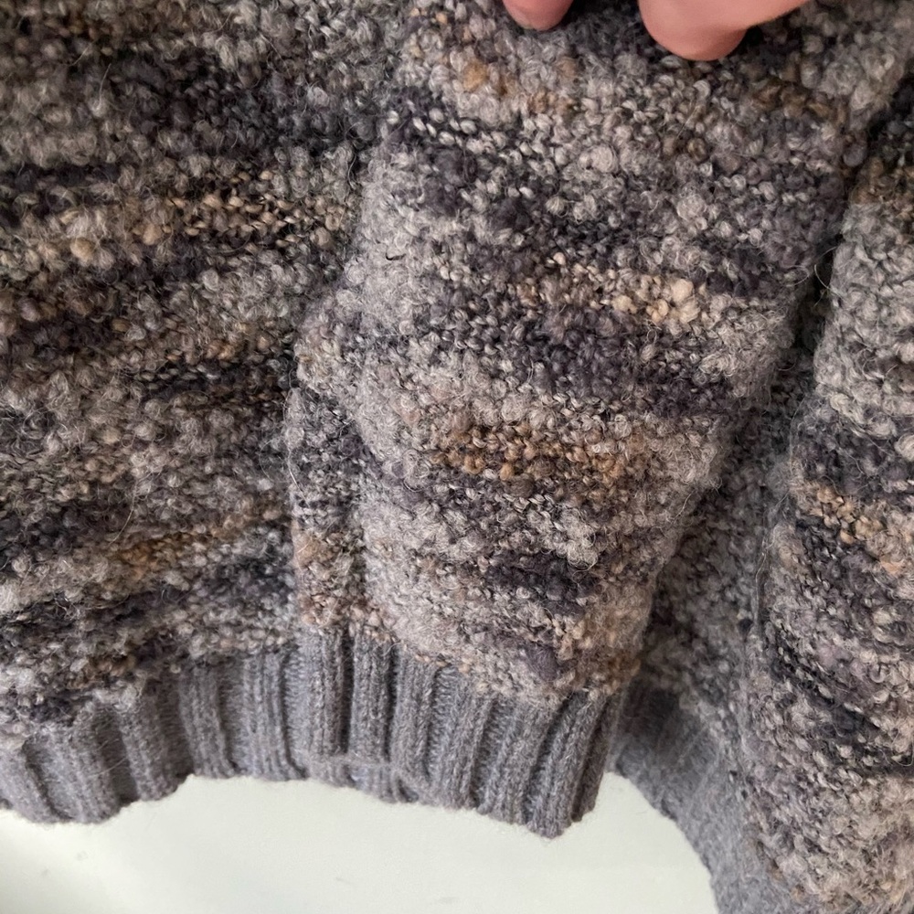 Billy Reid sweater, made in Italy, wool/alpaca/cashmere blend! Medium - Picture 2 of 8